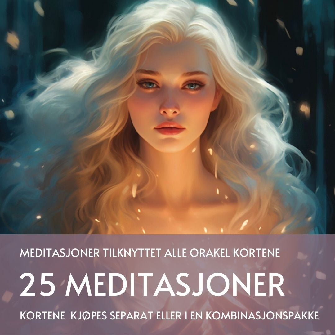 Alle meditasjoner tilknyttet Orakelkortene. Kort ikke inkludert. - Healer Susanne - #Meditasjon# - Digital Meditasjon# - #Healer# - #Healersusanne# - #Healer Susanne#