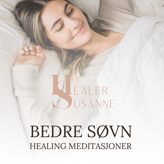 Bedre Søvn 4 stk - Healer Susanne - #Meditasjon# - Digital Meditasjon# - #Healer# - #Healersusanne# - #Healer Susanne#