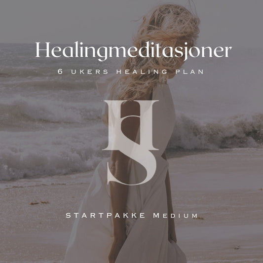 Startpakke Medium - 6 ukers plan - Healer Susanne - #Meditasjon# - Digital Meditasjon# - #Healer# - #Healersusanne# - #Healer Susanne#